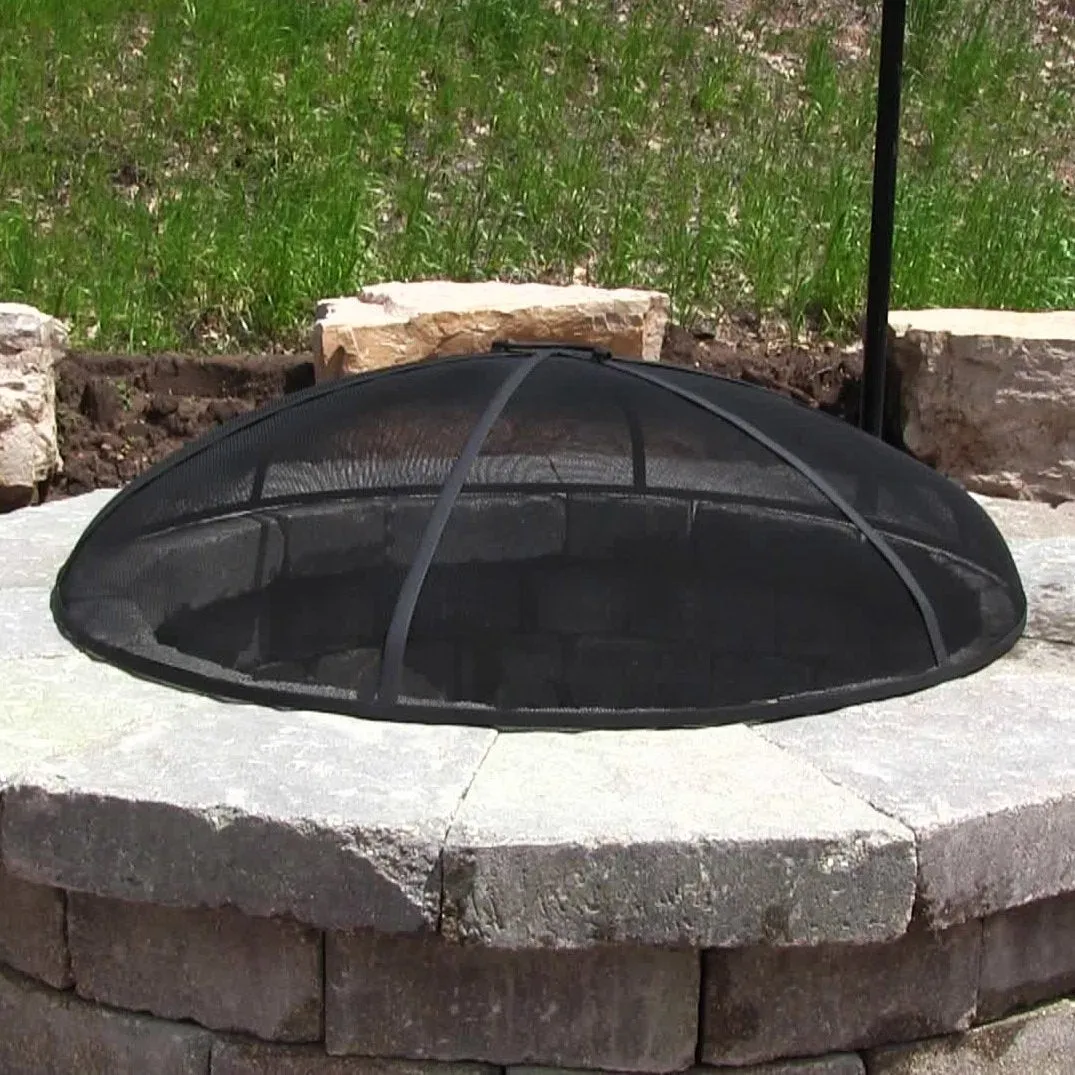Sunnydaze Fire Pit Spark Screen (40 Inch)
