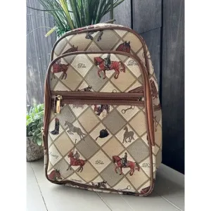 Tapestry Backpack - Equestrian