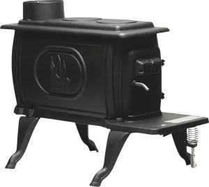 US Stove US1269E Cast Iron Log Wood Stove 900 sq. ft. 54,000 BTU New