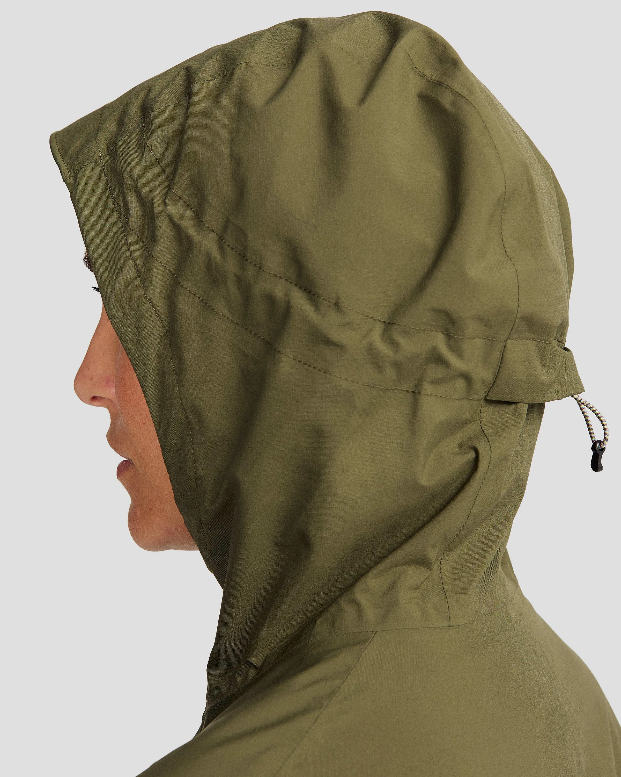 Women's Trailhead Stretch 2.5-layer Rain Jacket - Light Moss